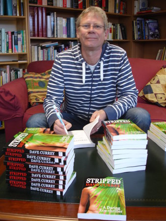 Environmentalist and new author Dave Currey signs his eco thriller Stripped.\\n\\n26/10/2010 16:01