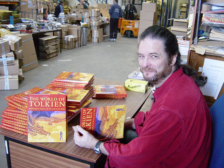 Author David Day signs copies of his books / {Location}: Bibliophile Warehouse\\n\\n04/05/2011 13:12