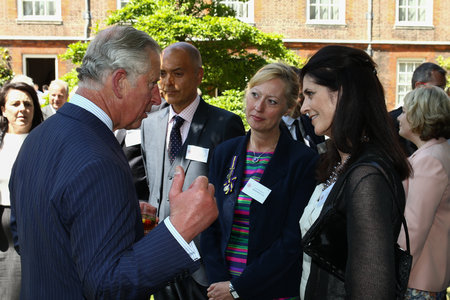 The Prince of Wales meets Annie Quigley, Royal Warrant bookseller\\n\\n18/06/2019 19:53