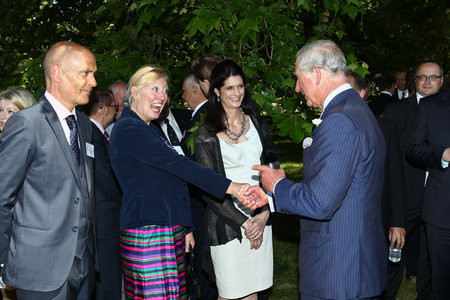 The Prince of Wales meets Annie Quigley, Royal Warrant bookseller\\n\\n18/06/2019 19:54