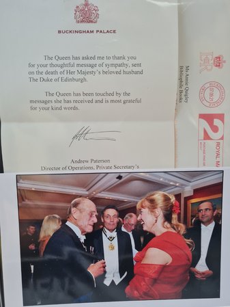 Annie receives a reply from Her Majesty The Queen to her sympathy letter\\n\\n23/07/2024 10:40