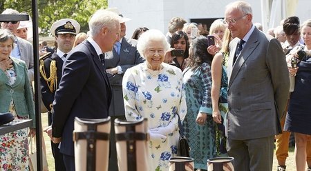 The Queen at Buckingham Palace Coronation Festival\\n\\n12/09/2013 15:46